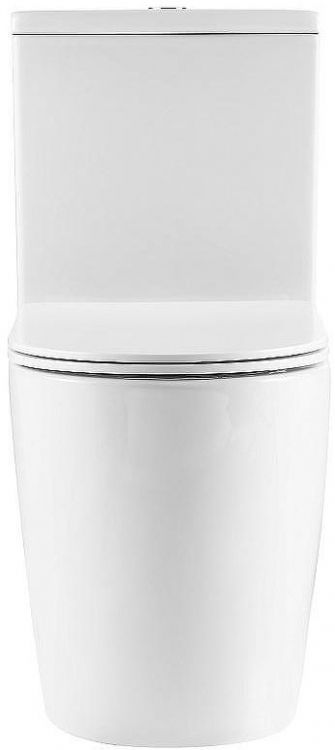 Унитаз компакт Azario Leo Торнадо Flushing AZ-1253CT цвет Белый с бачком и сиденьем Микролифт