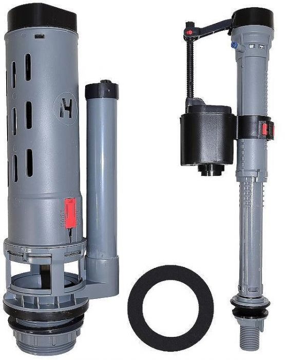 Унитаз компакт Azario Leo Торнадо Flushing AZ-1253CT цвет Белый с бачком и сиденьем Микролифт