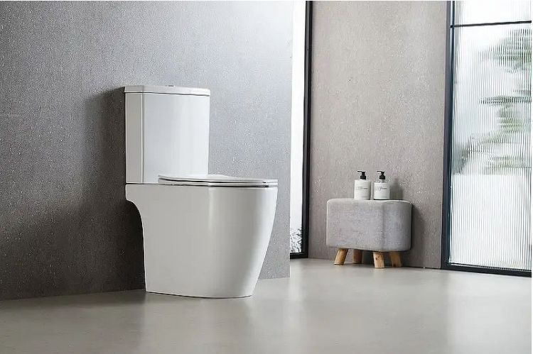 Унитаз компакт Azario Leo Торнадо Flushing AZ-1253CT цвет Белый с бачком и сиденьем Микролифт