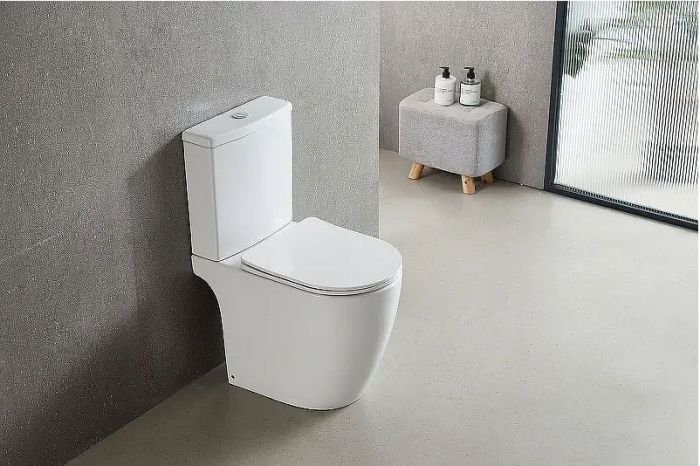 Унитаз компакт Azario Leo Торнадо Flushing AZ-1253CT цвет Белый с бачком и сиденьем Микролифт