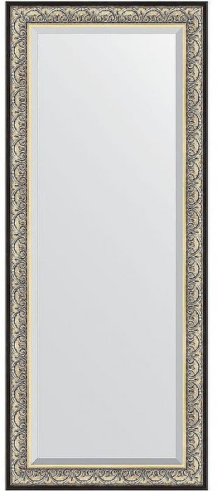 Зеркало Evoform Exclusive Floor 205х85 BY 6133 с фацетом в багетной раме - Барокко золото 106