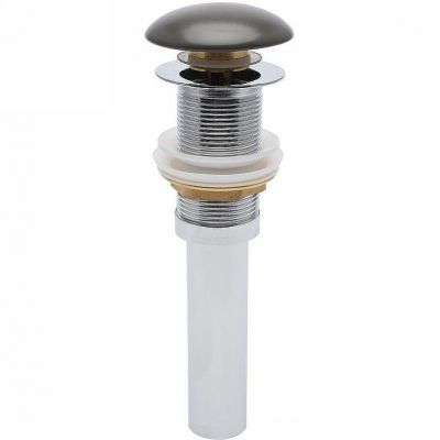 Донный клапан AQUAme AQM7002-0MDG click-clack Темно-серый матовый