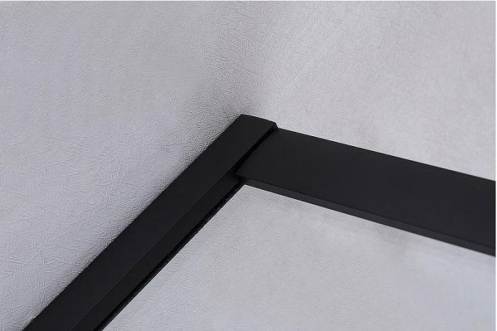 Душевой уголок Niagara Nova 100х80 NG-6881-08 BLACK профиль Черный стекло прозрачное