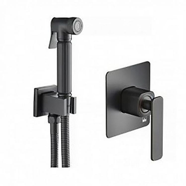 Гигиенический душ со смесителем Timo Torne 4389/03SM Черный