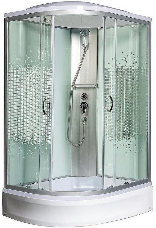 Душевая кабина Мономах 110x80x24 МЗ R 10000005824 без гидромассажа