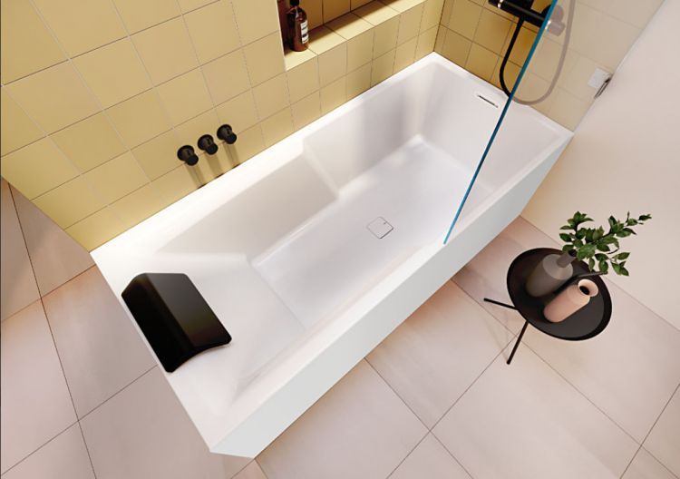 Отдельностоящая акриловая ванна RIHO STILL SHOWER ELITE L 180x80, BD1800500000000
