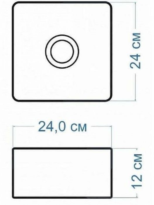 Раковина-чаша Maretti Umbria 24 UM13NS15-844 Белая