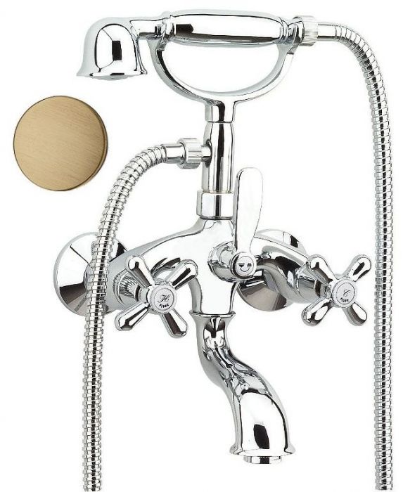 Смеситель для ванны Fiore Margot 26ZZ0610 цвет Бронза