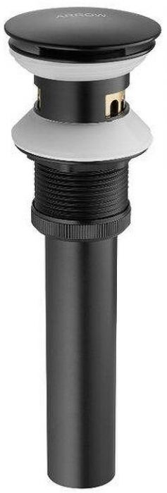 Донный клапан Arrow AG5807MB click-clack цвет Черный матовый