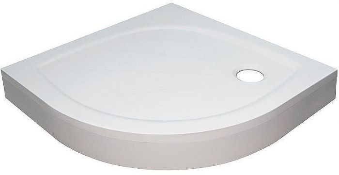 Душевой поддон из искусственного камня Ravak Elipso Pro 90х90 XA237701010WM Белый матовый