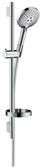 Hansgrohe Raindance Select S Душевой набор: штанга 65см., ручной душ 120, 3jet (Rain, RainAir, WhirlAir), мыльница, шланг, цвет: хром