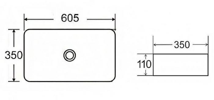 Комплект раковины-чаши Bronze de Luxe 60 1061TR со смесителем Elementi EL21CB Терраццо