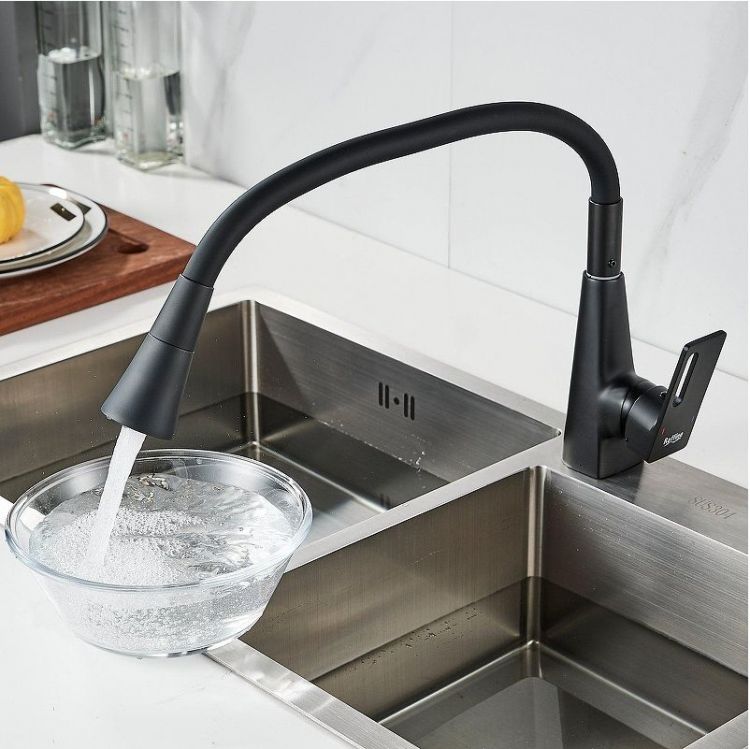 Смеситель для кухни Raffine F313H-3 цвет Черный