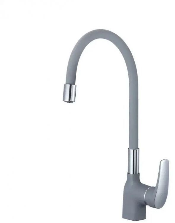 Смеситель для кухни Shevanik S443-9 цвет Серый Смеситель для кухни Shevanik S443-9 цвет Серый