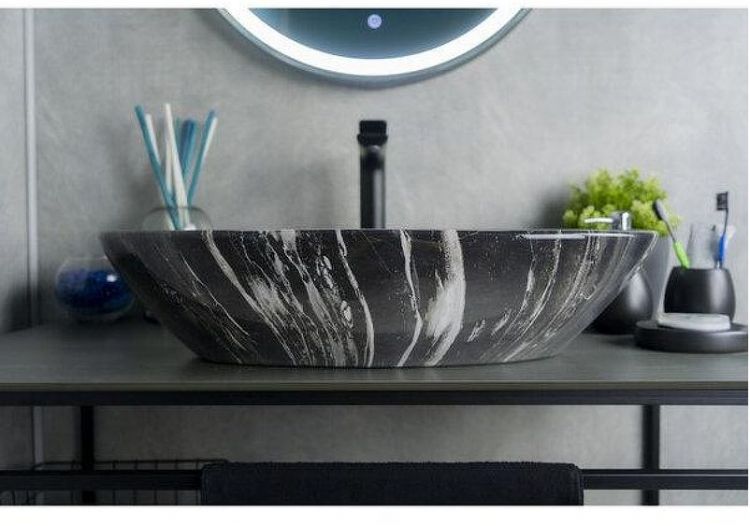 Раковина-чаша Gid Creativo Mnc206 59 54427 цвет Под камень глянцевый