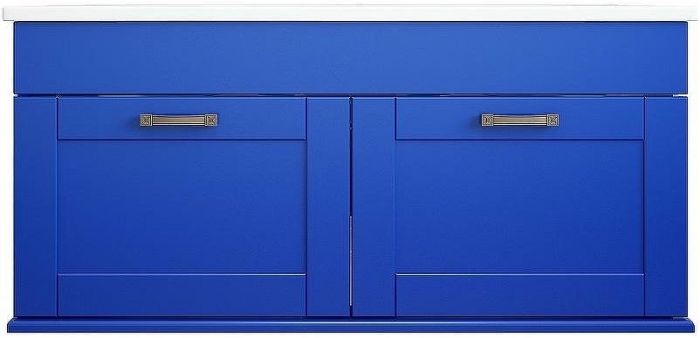 Тумба с раковиной Sanflor Ванесса 95 С15330 подвесная Индиго