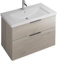 Тумба с раковиной Burgbad Eqio 93 SEYQ093F2632C001*1 подвесная Фланелевый дуб