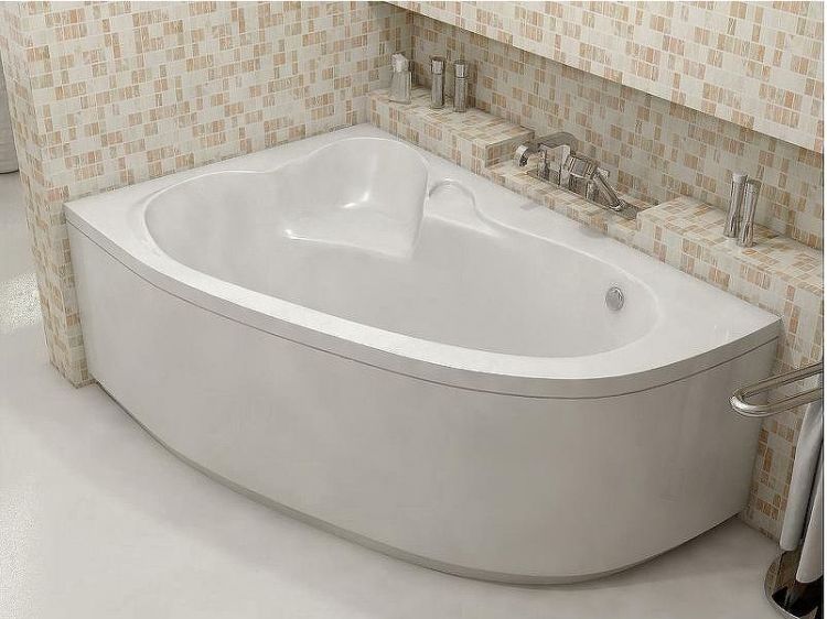 Акриловая ванна Relisan Ariadna 145x95 L Гл000001415 без гидромассажа
