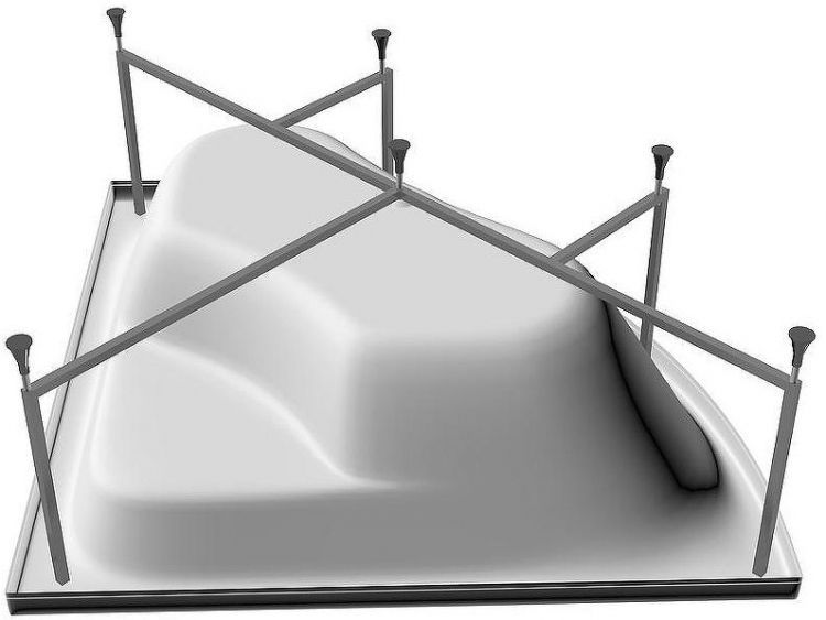 Акриловая ванна Relisan Mira 135х135 Гл000000545 без гидромассажа