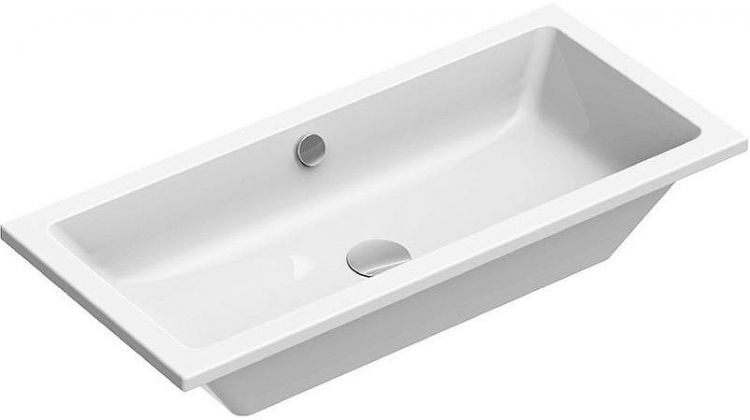 Раковина GSI Kube X 80 895411 Белая