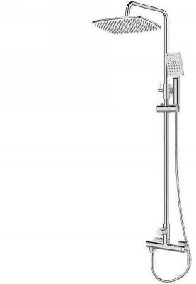 Душевая система BelBagno Acqua ACQUA-DOCM-CRM Хром