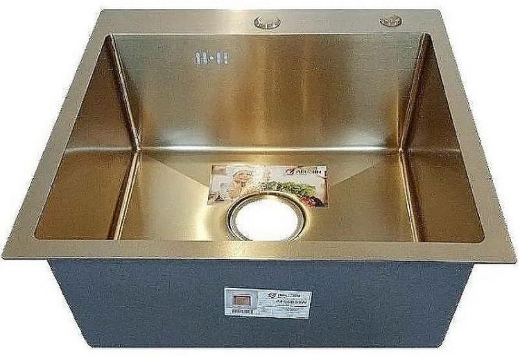 Кухонная мойка Aflorn Premium 50 AF95050W Золотой сатин