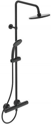 Душевая система Ideal Standard Ceratherm T25 A7545XG с термостатом Черная матовая