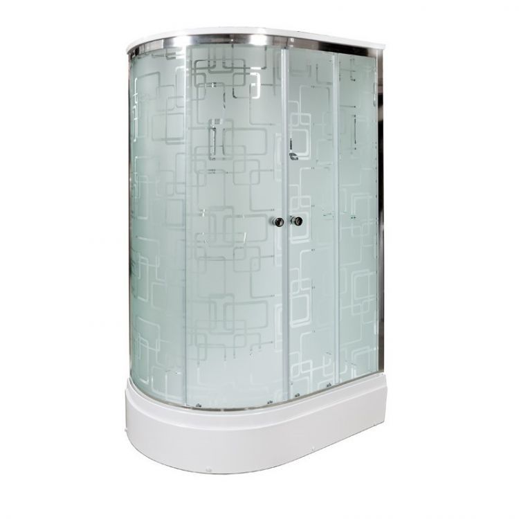 Душевая кабина Deto ЕМ2712 R с гидромассажем (гм.) 120x80x220
