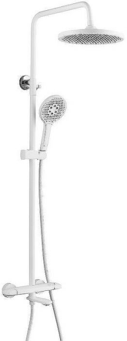 Душевая система Rose R39C R3936C Белая матовая