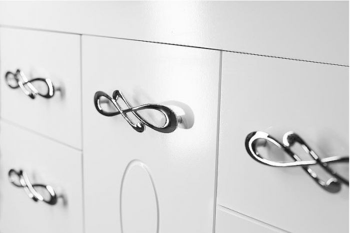 Тумба под раковину Style Line Венеция 75 ЛС-00002282 Белый глянец