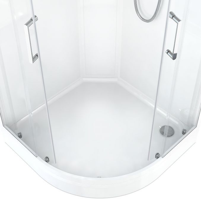 Душевая кабина TEUER Crystal D90-25 90х90