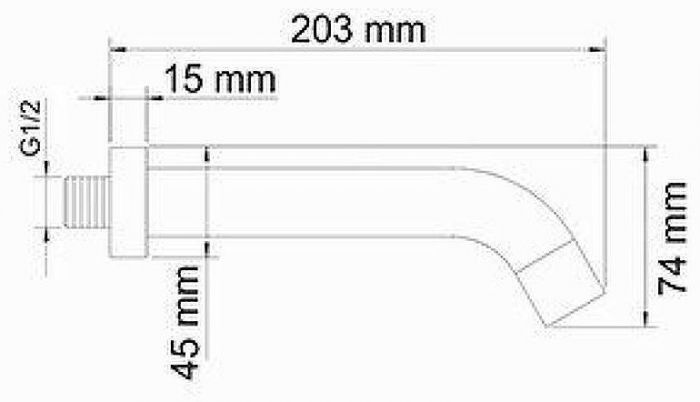 Душевая система WasserKRAFT Dinkel A175819 Хром