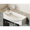 Умывальник CERAMICANOVA Element подвесной прямоугольный с крепежом (чаша справа, отверстие под смеситель слева) CN6038R