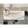 Умывальник CERAMICANOVA Element подвесной прямоугольный с крепежом (чаша справа, отверстие под смеситель слева) CN6038R