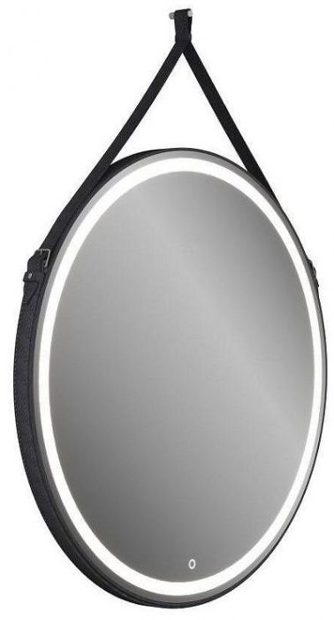 Зеркало Maretti Chiara 80 CH1480R33EL с подсветкой цвет Черный с сенсорным выключателем