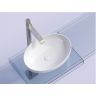 Умывальник CERAMICANOVA Element чаша накладная овальная 502x363x145 мм CN6056