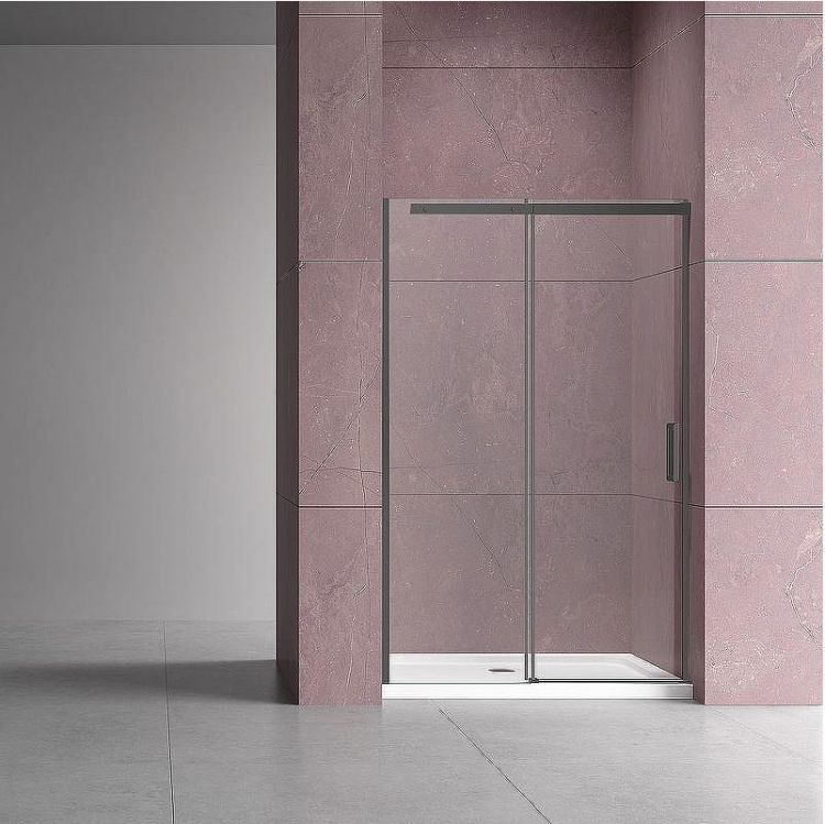 Душевая дверь Vincea Dice 120 VDS-4D120CLGM профиль Вороненая сталь стекло прозрачное Душевая дверь Vincea Dice 120 VDS-4D120CLGM профиль Вороненая сталь стекло прозрачное