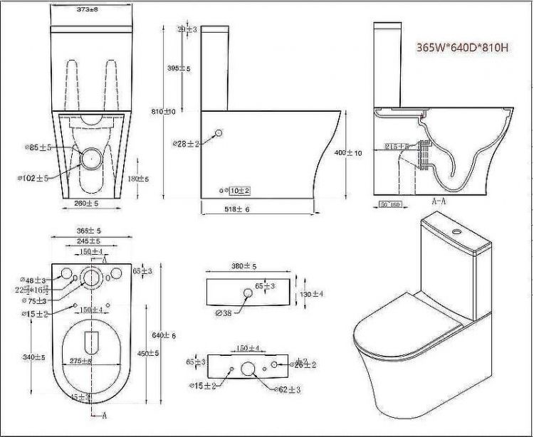 Унитаз компакт Orans WM-9906G 9906GWM с бачком и сиденьем Микролифт Унитаз компакт Orans WM-9906G 9906GWM с бачком и сиденьем Микролифт