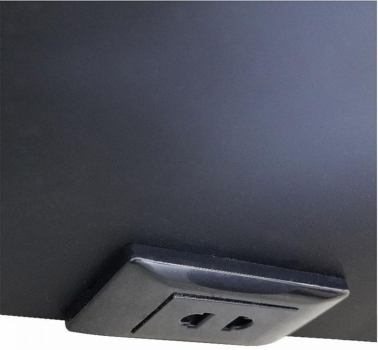 Зеркальный шкаф Континент Mirror Box black Led 100 МВК051 с подсветкой Черный