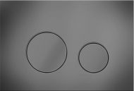 Клавиша смыва KK POL M11 SPP/112/WS/K цвет Оружейная сталь