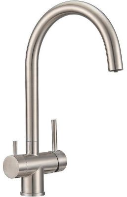 Смеситель для кухни Milacio Ultra MCU.554.SS Нержавеющая сталь