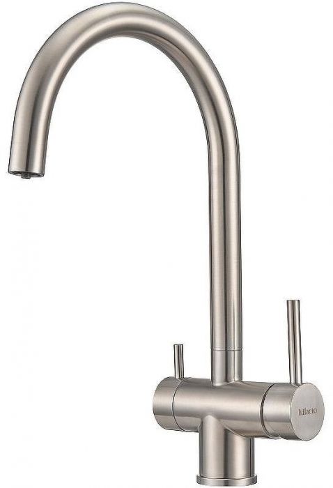Смеситель для кухни Milacio Ultra MCU.554.SS Нержавеющая сталь