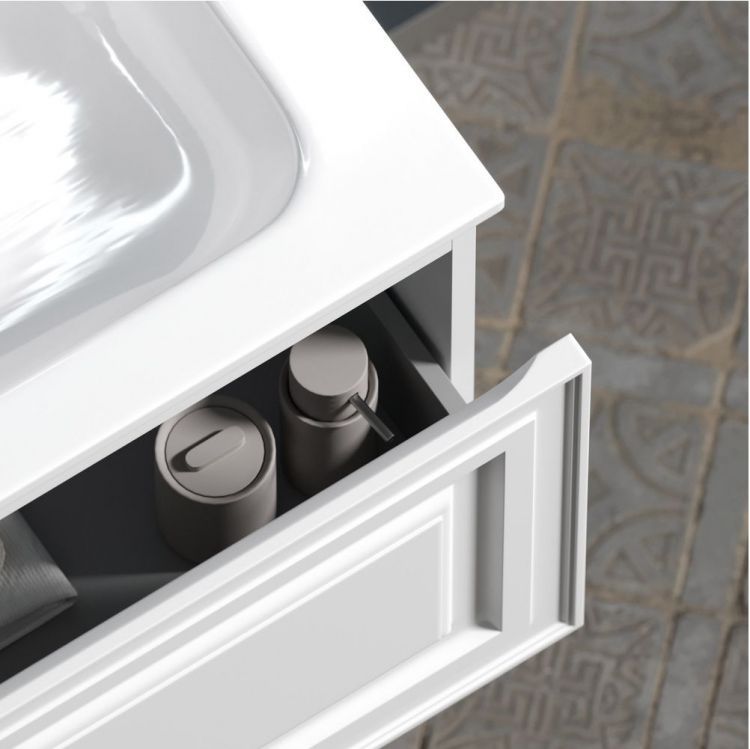 Тумба подвесная SANCOS под раковину Very, Bianco 1195х445х406, VR120W