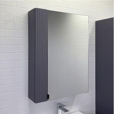 Зеркальный шкаф Comforty Лима 60 00-00019425 цвет Антрацит