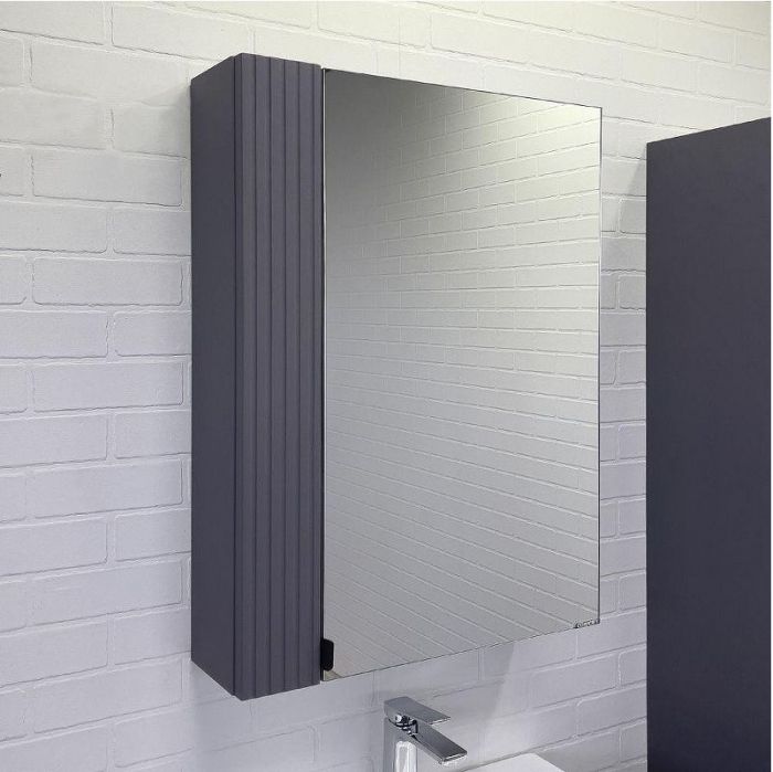 Зеркальный шкаф Comforty Лима 60 00-00019425 цвет Антрацит