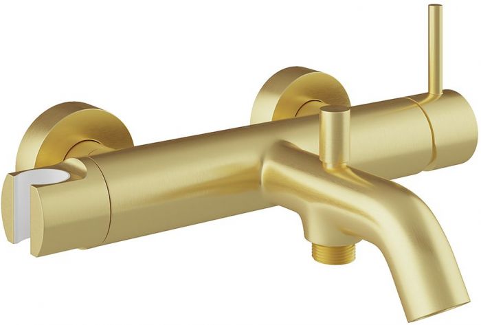 Смеситель для ванны AQUEDUTO CANO,  шлифованное золото (CAN0650)