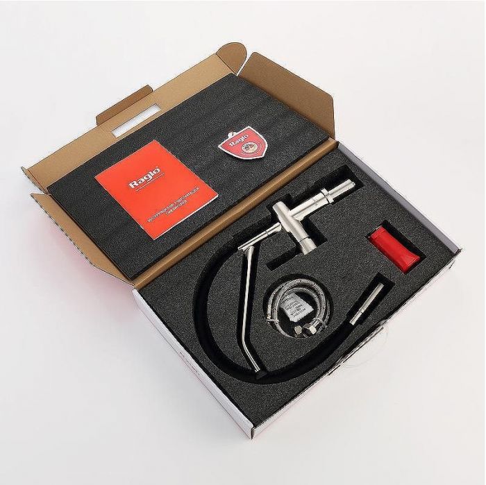 Смеситель для кухни Raglo R86.41.05 Сатин Черный