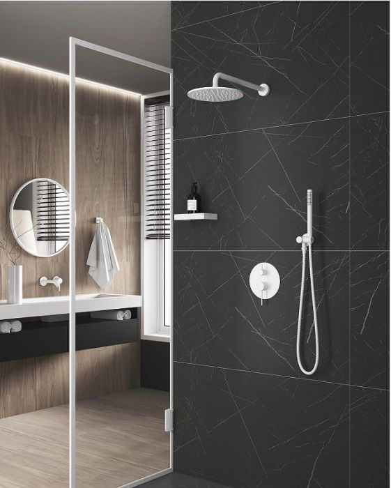 Душевая система Timo Saona SX-2369/16SM цвет Белый матовый