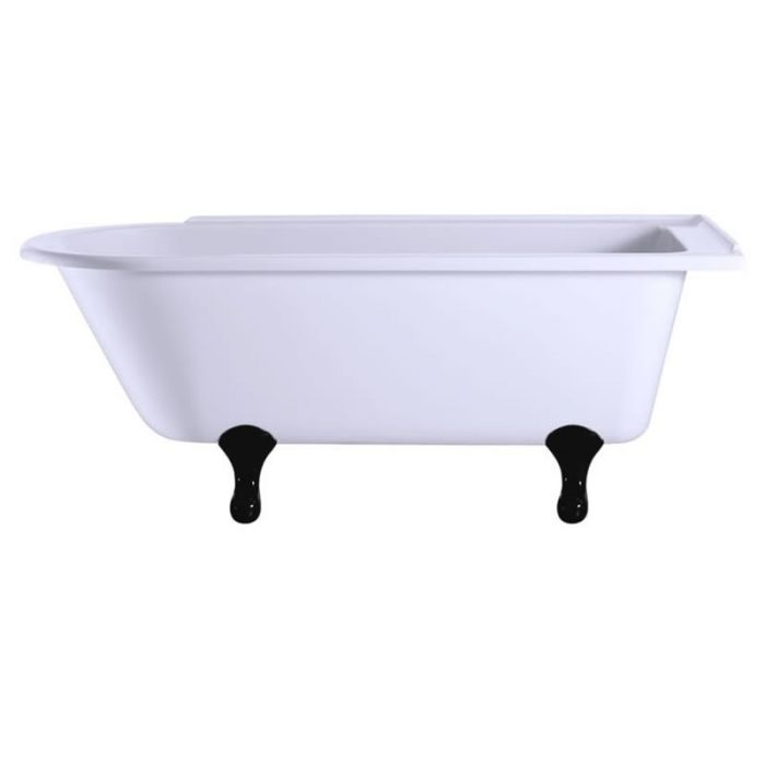 Ванна акриловая Burlington Hampton правосторонняя с ножками E10 BLA