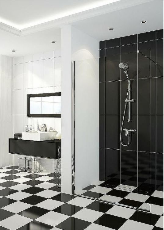 Душевая перегородка Deante Abellia Walk-In 100 KTA_030P профиль Хром стекло прозрачное